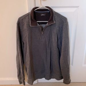 Gray Arrow Fleece Quarter Zip